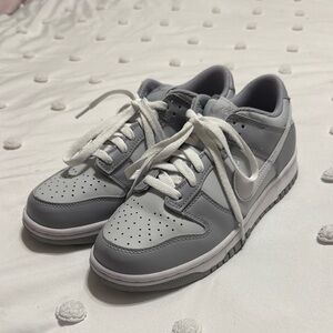 Grey Nike dunks
